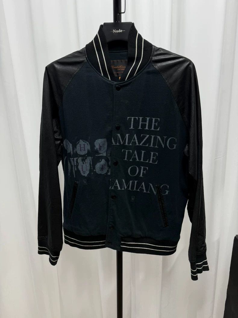 Undercover Undercover 06SS T Archive Band slogan patchwork leather