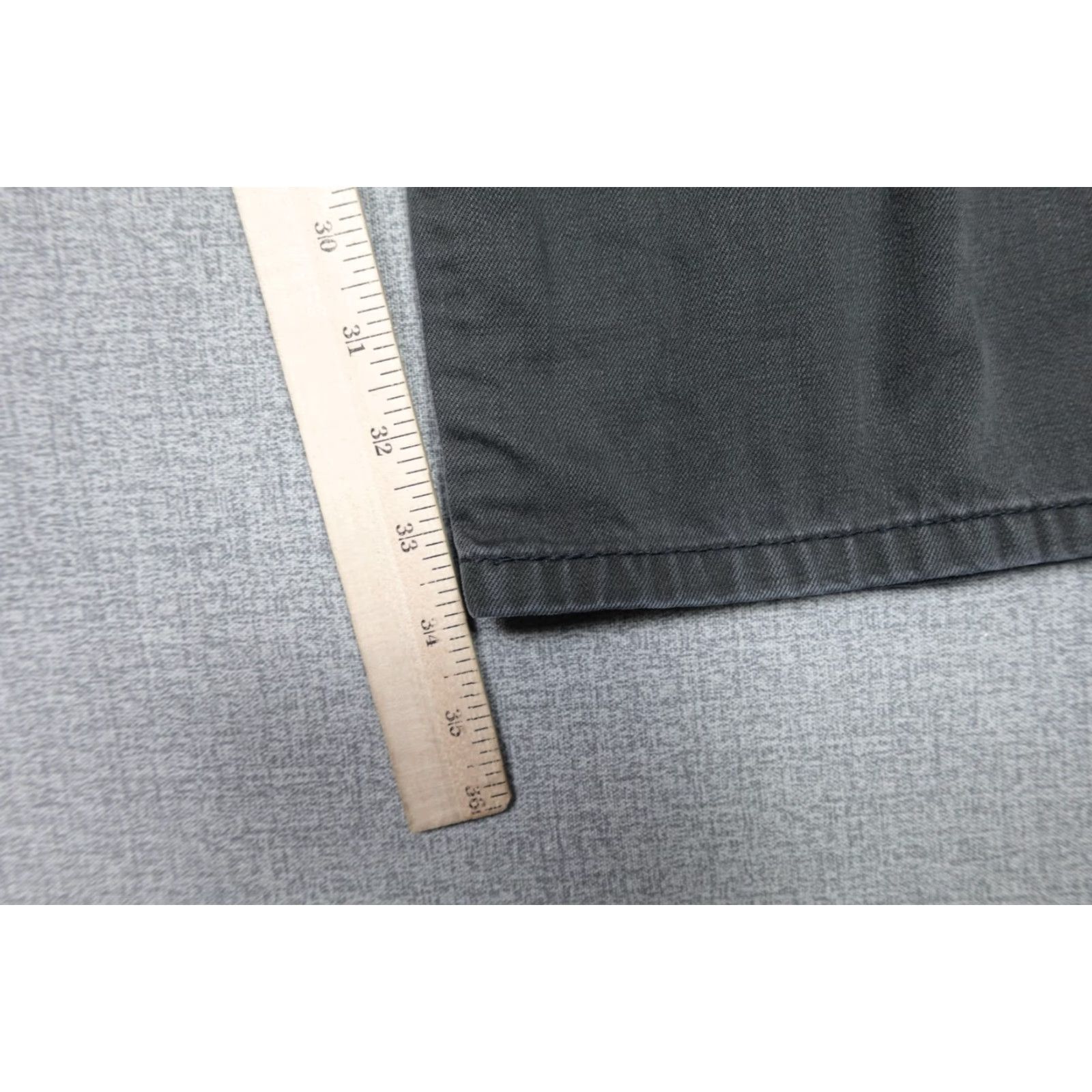 Levi's Levi's 505 Jeans Mens 36x34 Black Regular Fit Western Cowboy Rancher Dark Wash Size US 36 / EU 52 - 7 Thumbnail