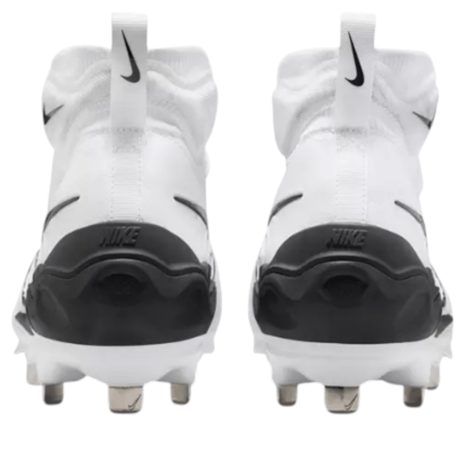 Nike Nike Alpha Huarache NXT White Black Metal Cleats DJ6517-101 Size US 8.5 / EU 41-42 - 4 Thumbnail