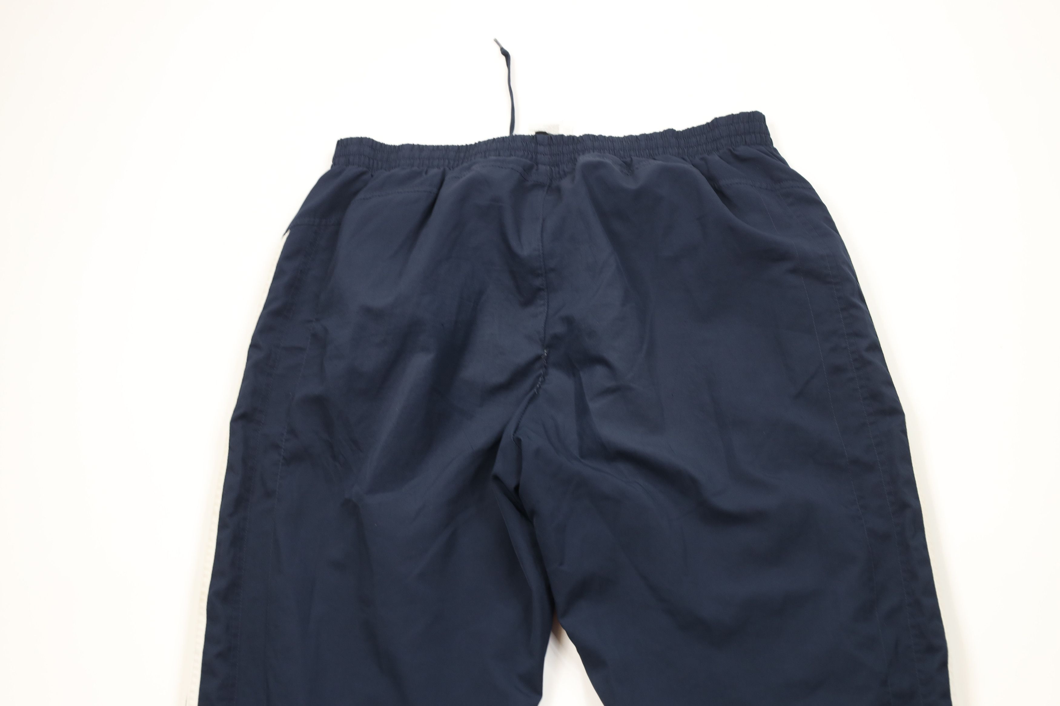 Adidas Vintage Y2K Adidas Spell Out Lined Wide Leg Wind Pants Size US 36 / EU 52 - 11 Thumbnail