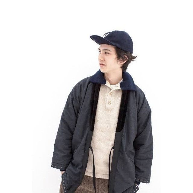 Visvim visvim ss17 Dotera Kimono Coat wool stripe Size US M / EU 48-50 / 2 - 7 Thumbnail