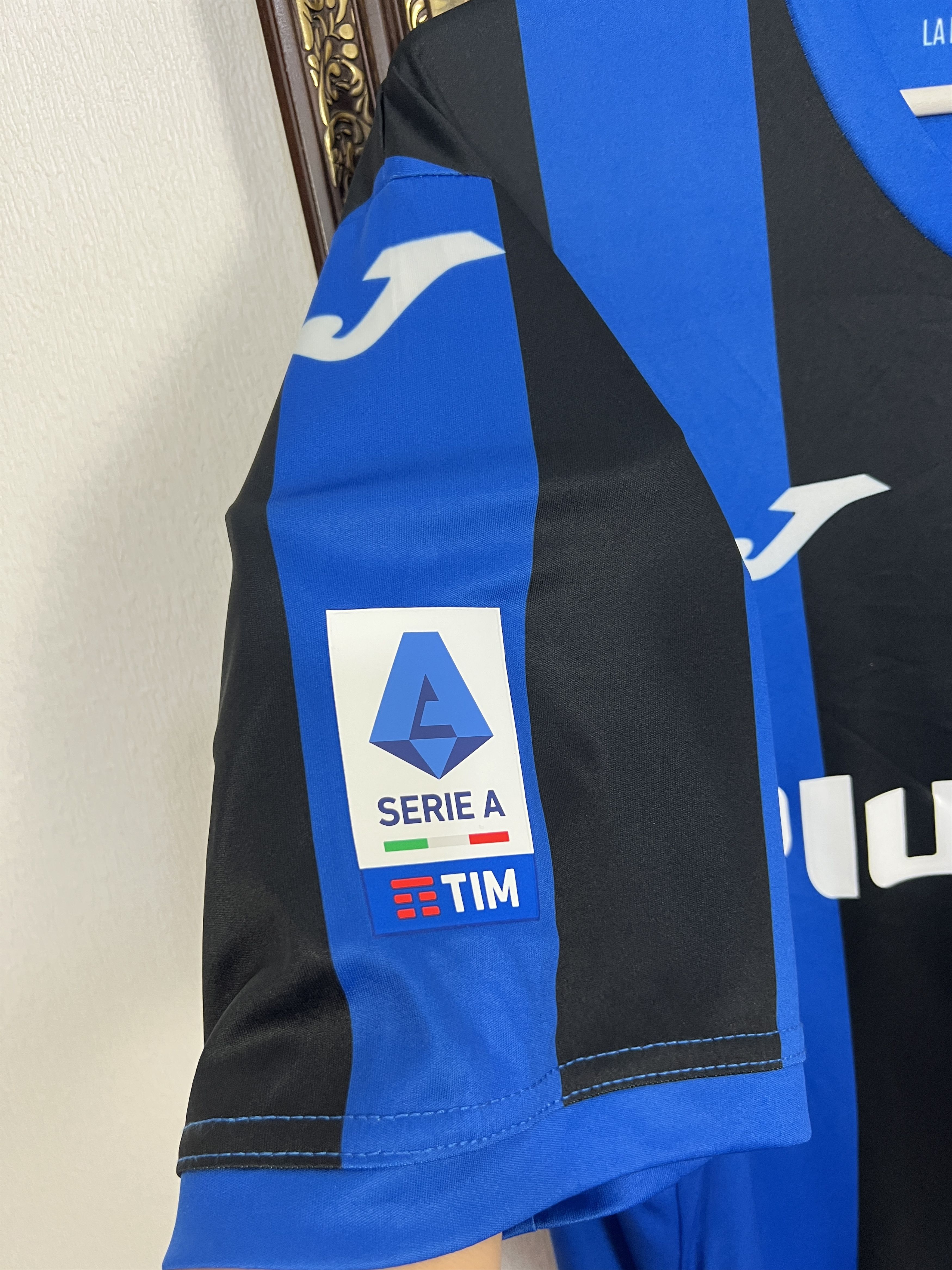 Joma Atalanta football shirt 2022 Soccer Joma #17 Hojlund Jersey Size US XXL / EU 58 / 5 - 8 Thumbnail