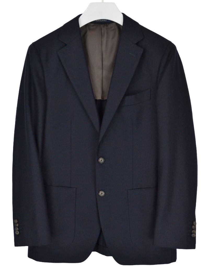 Suitsupply SUITSUPPLY Jort Merano Coat Men's UK 38 Wool Alpaca Lined Size 38R - 2 Thumbnail