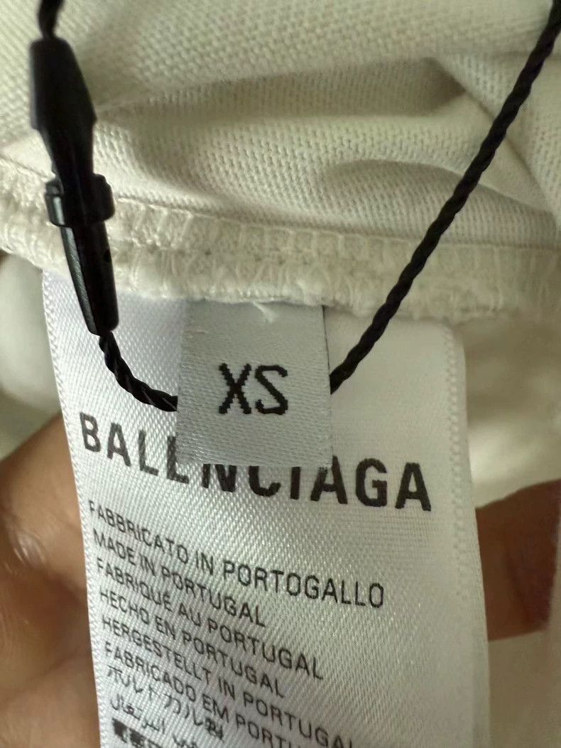 Balenciaga Balenciaga Letter Heart Print Short Sleeve T-Shirt Loose Size US XS / EU 42 / 0 - 4 Thumbnail