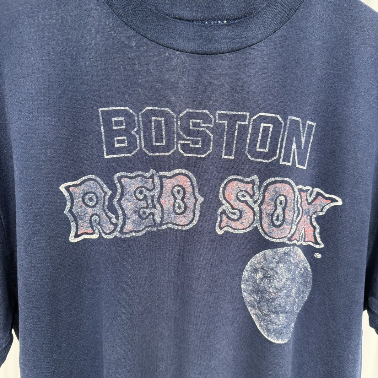 Vintage Boston Red Sox faded logo tee. Size US L / EU 52-54 / 3 - 2 Thumbnail