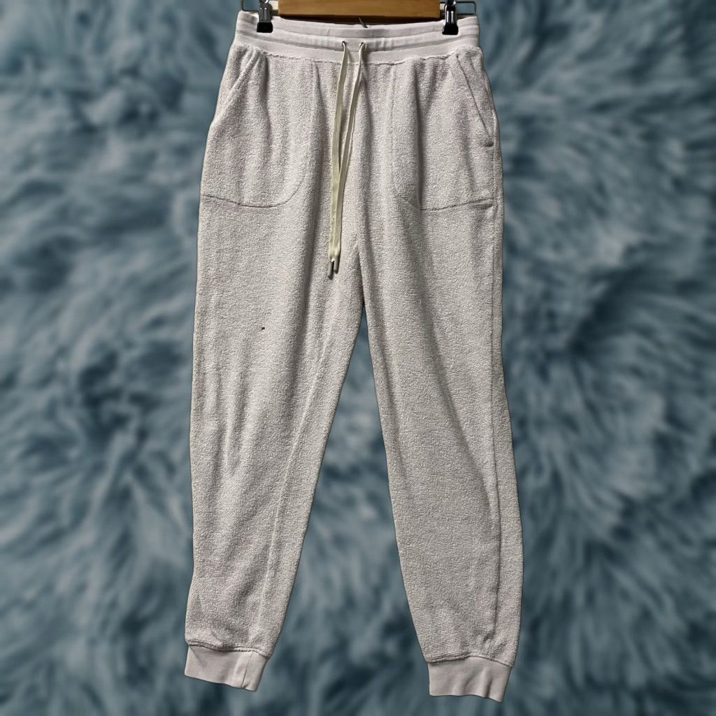 Outerknown VINTAGE Outerknown Waist Pockets Jogger Sweatpants Womens XS Beige Organic Cotton See All Pics Size 26" / US 2 / IT 38 - 1 Thumbnail