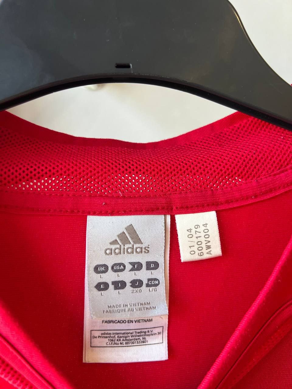 Adidas 2004/06 SPAIN TEAM HOME SOCCER JERSEY FOOTBALL SHIRT ADIDAS Size US L / EU 52-54 / 3 - 5 Thumbnail