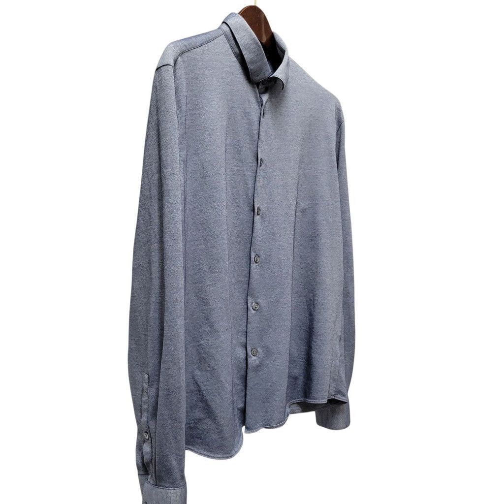 Calvin Klein Calvin Klein Men's Extra Slim Fit Long-Sleeves Shirt Large Size US L / EU 52-54 / 3 - 3 Thumbnail