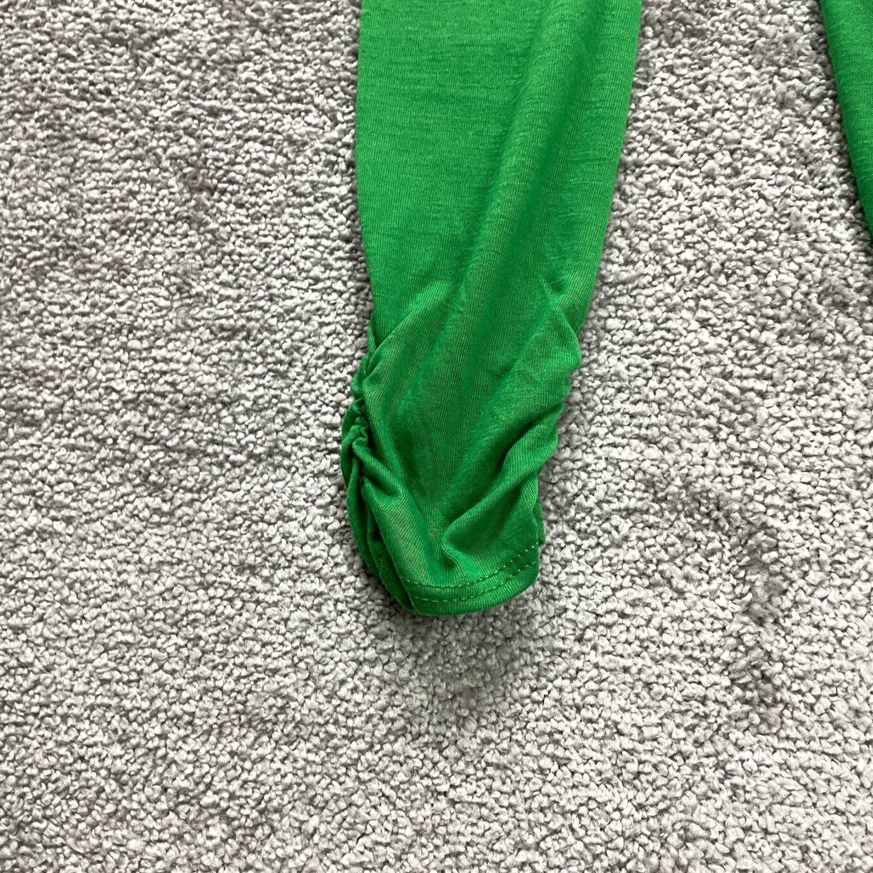 Vintage Unbranded Leggings Womens Green Compression High Rise Slim Soft Stretch 18x22 Size 40" / US 18 - 4 Thumbnail