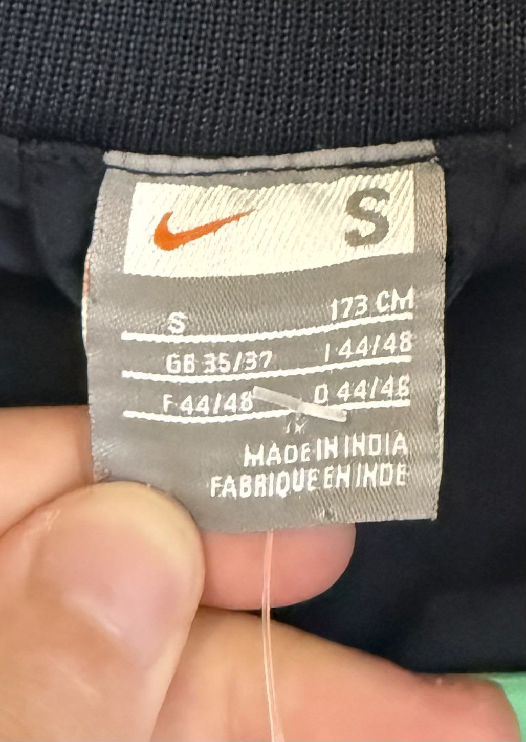 Nike Nike Inter Milan Navy Gold Track Jacket – Vintage Size US S / EU 44-46 / 1 - 4 Thumbnail