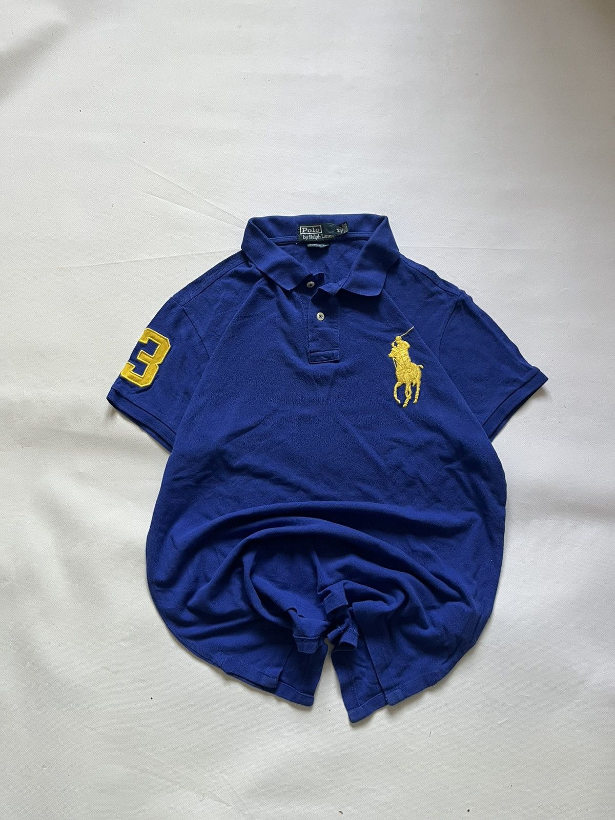 Polo Ralph Lauren Polo Ralph Lauren Striped Big Pony Polo Shirt Size US M / EU 48-50 / 2 - 1 Thumbnail