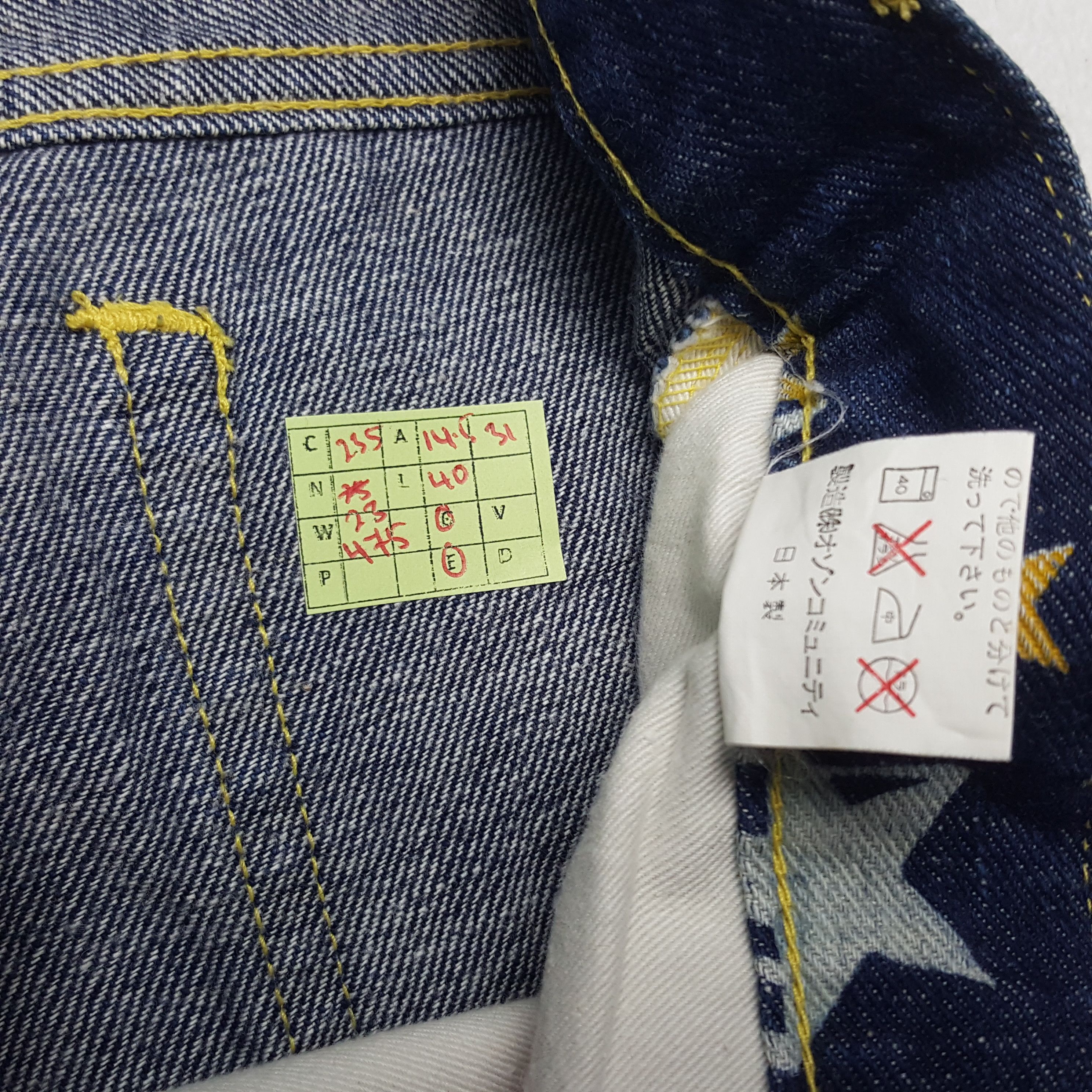 Hysteric Glamour Vintage Hysteric Glamour Japanese Brand Overprint Denim Jean Size US 29 - 8 Thumbnail