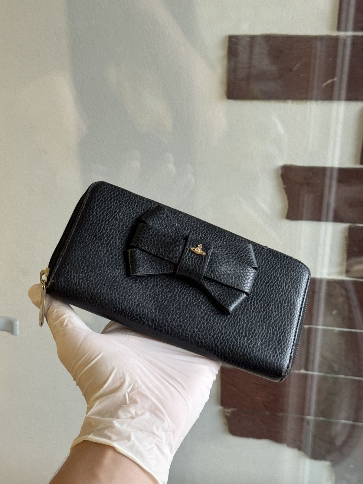 Vivienne Westwood Vintage Vivienne Westwood Clotch/Wallet black leatcher Size ONE SIZE - 2 Thumbnail