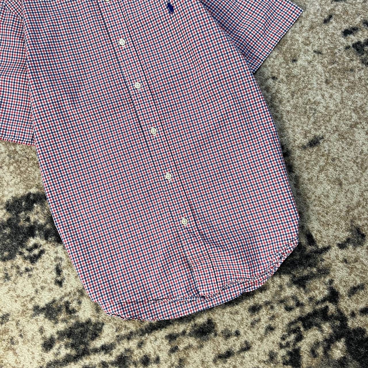 Polo Ralph Lauren Polo Ralph Lauren Luxury Mini Logo Checkered Button Up Shirt Size US S / EU 44-46 / 1 - 3 Thumbnail