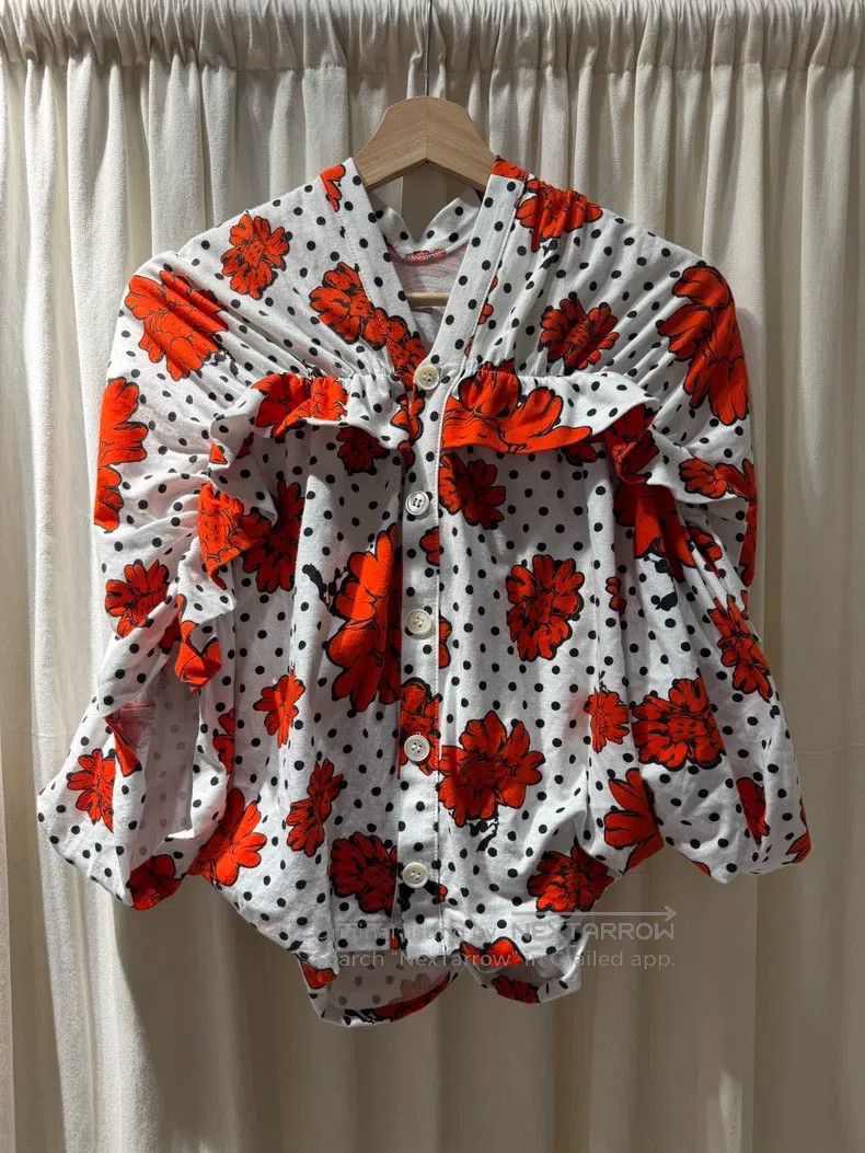 Comme des Garcons Comme Des Garcons Printed polka dot cardigan Size M / US 6-8 / IT 42-44 - 3 Thumbnail