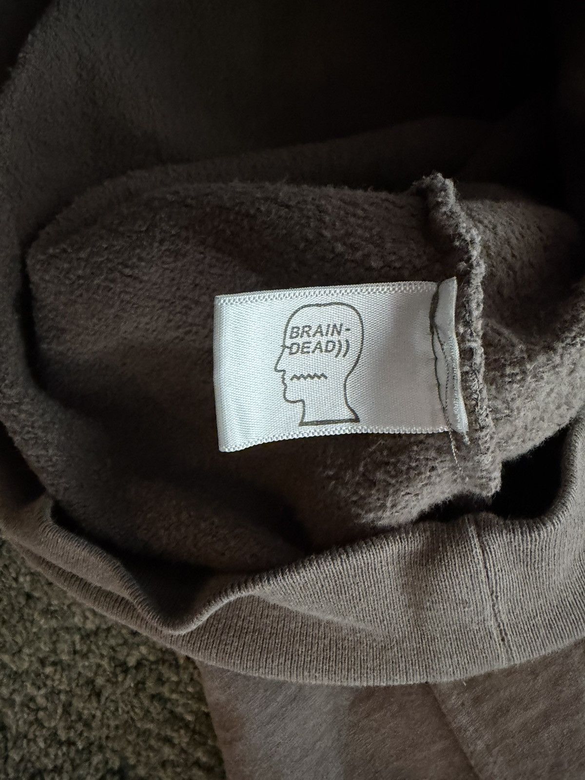 Brain Dead Brown Brain Dead hoodie Size US L / EU 52-54 / 3 - 4 Thumbnail