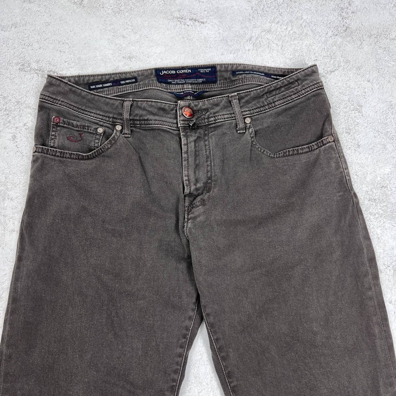 Jacob Cohen Jacob Cohen Men's Luxury Grey Jeans Pants Slim Fit Size US 36 / EU 52 - 2 Thumbnail