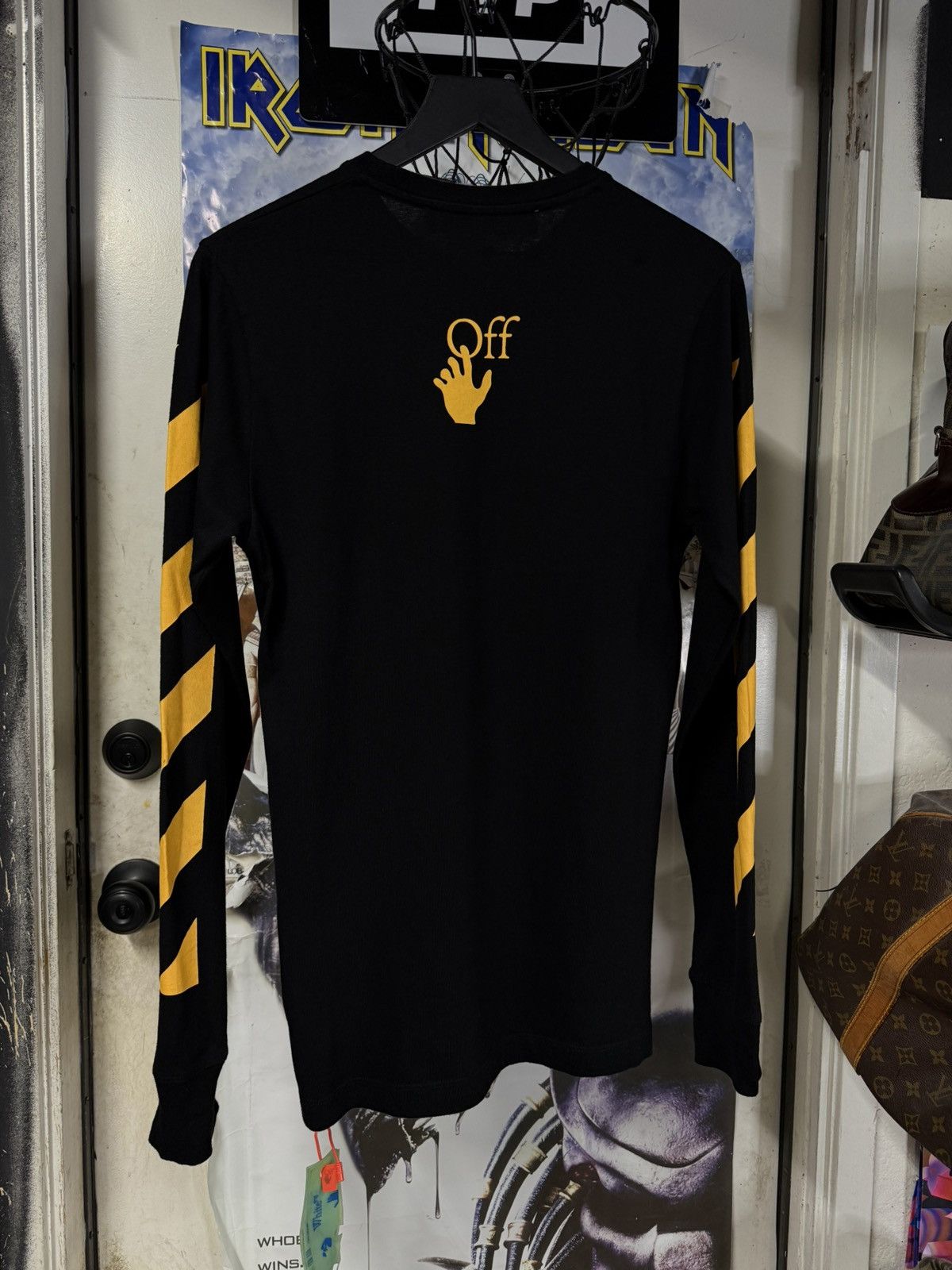 Off-White Off-White Caravaggio Black T-Shirt Virgil Abloh L/S Small Size US S / EU 44-46 / 1 - 3 Thumbnail