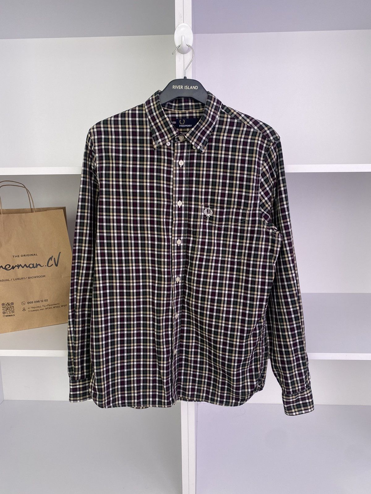 Fred Perry × Vintage Vintage Fred Perry Casual Button Up Shirt Size US M / EU 48-50 / 2 - 3 Thumbnail