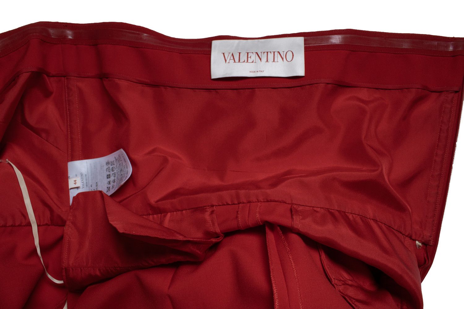 Valentino Valentino Garavani, sleeveless jumpsuit in red Size 30" / US 8 / IT 44 - 8 Thumbnail