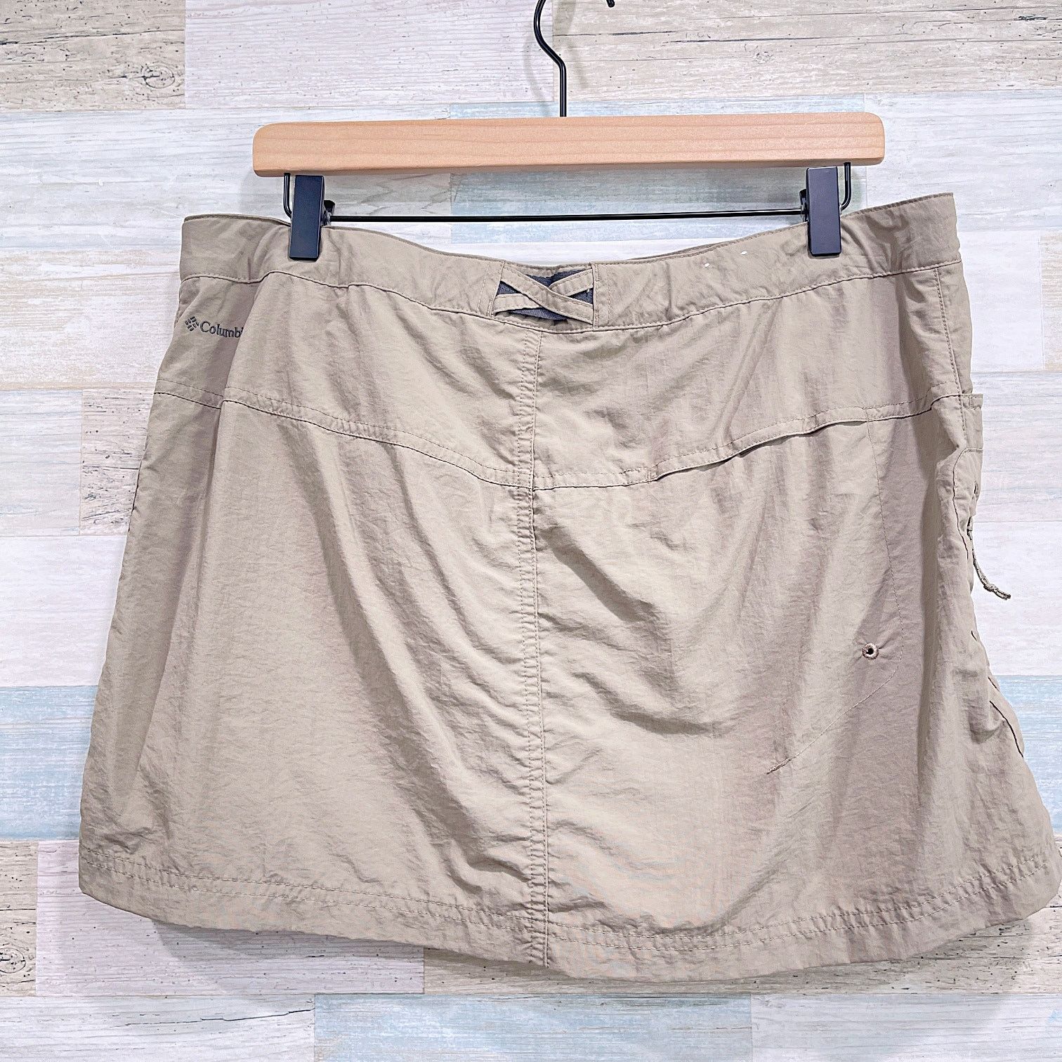 Columbia COLUMBIA Belted Activewear Skirt Khaki Womens 12 Size 34" / US 12 / IT 48 - 2 Thumbnail