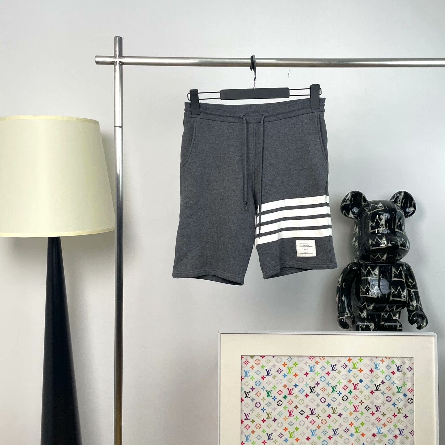 Thom Browne Thom Browne Cotton Striped Brown Shorts 32 Men Size US 32 / EU 48 - 1 Thumbnail
