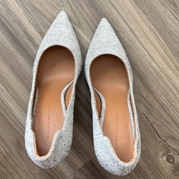 Victoria Beckham Victoria Beckham Canvas Pointy Pump Heels Size US 10 / IT 40 - 7 Thumbnail