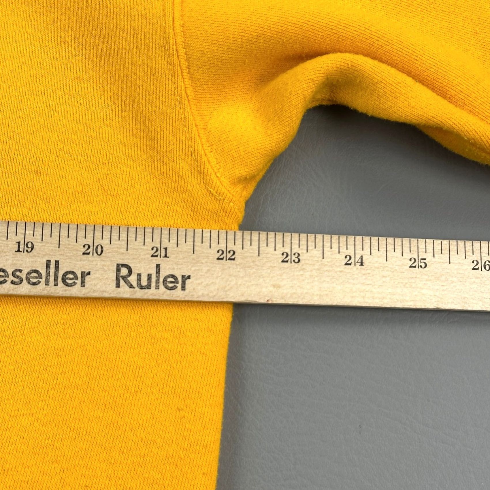 Vintage VINTAGE The Cotton Exchange Hoodie Mens M Yellow Pullover USA Made Y2K Size US M / EU 48-50 / 2 - 7 Thumbnail