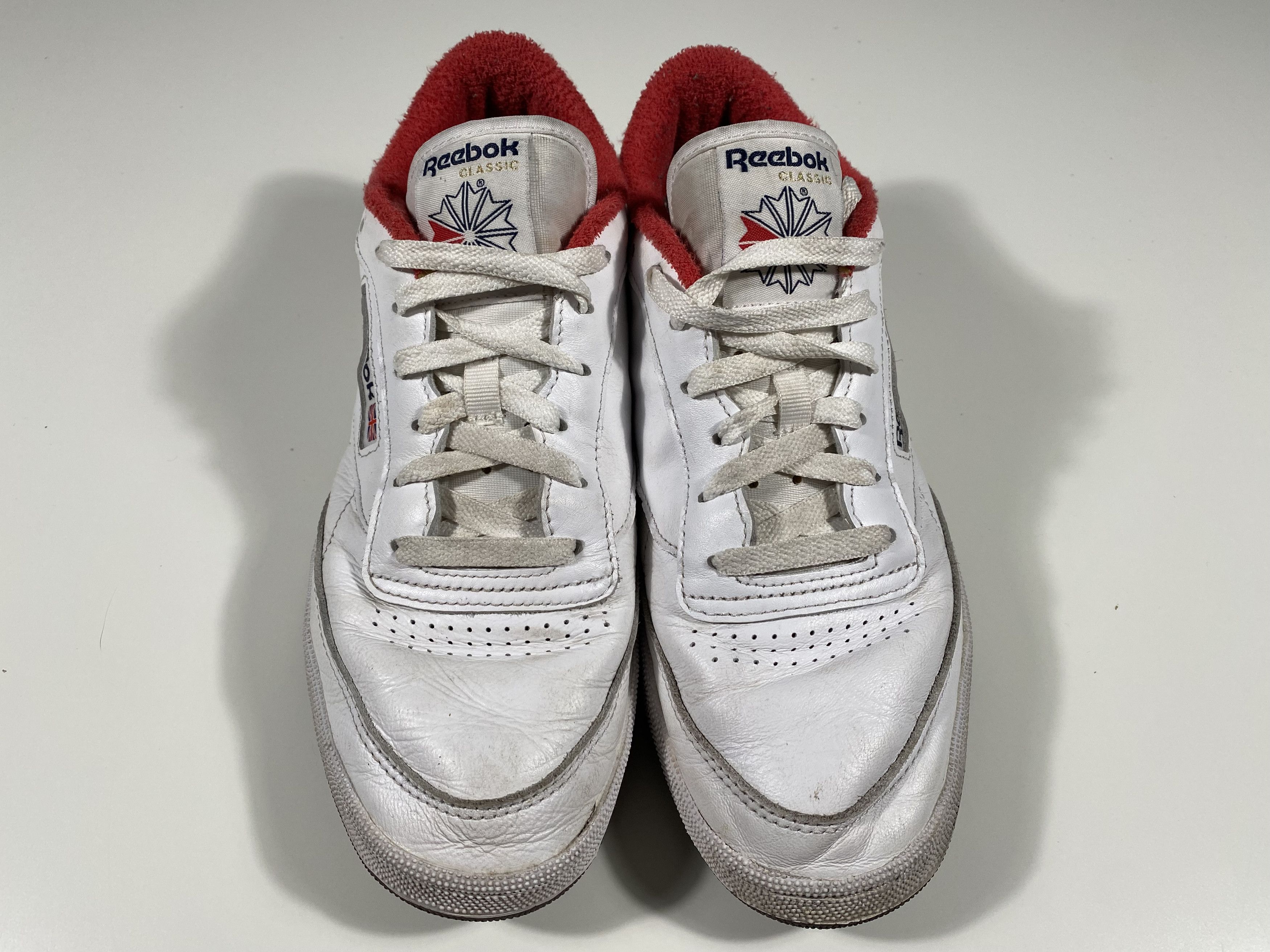 Eric Emanuel × Reebok Reebok x Eric Emanuel Club C 85 White / Red Size US 9.5 / EU 42-43 - 2 Thumbnail