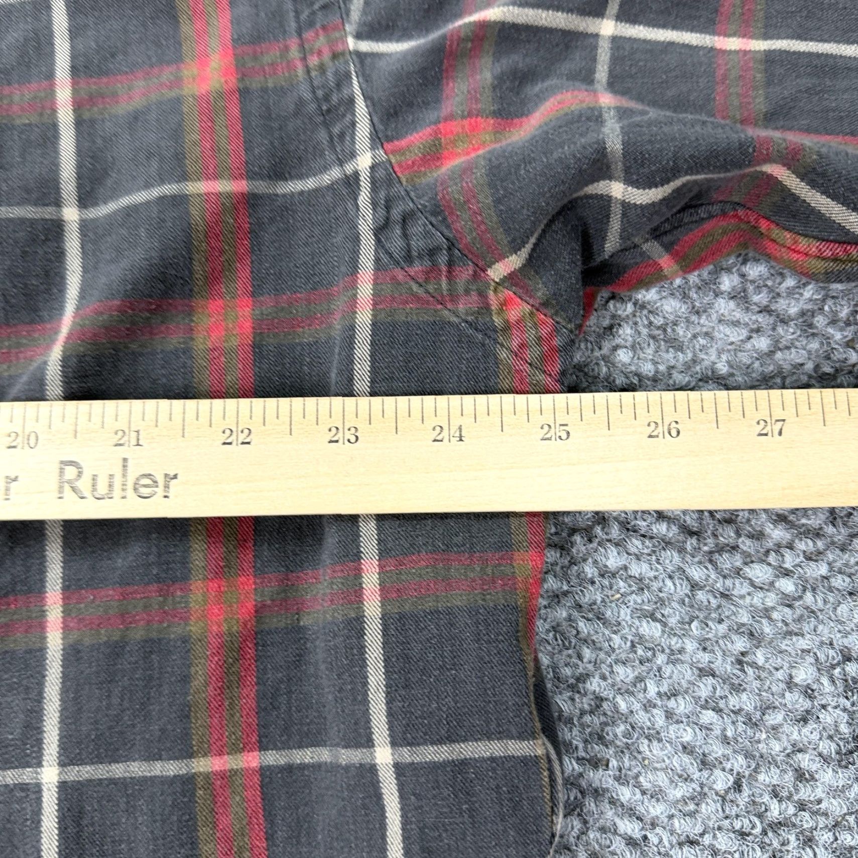Ralph Lauren Ralph Lauren Shirt Mens XL Gray Plaid Button-Down Long Sleeve Cotton Casual Size US XL / EU 56 / 4 - 7 Thumbnail