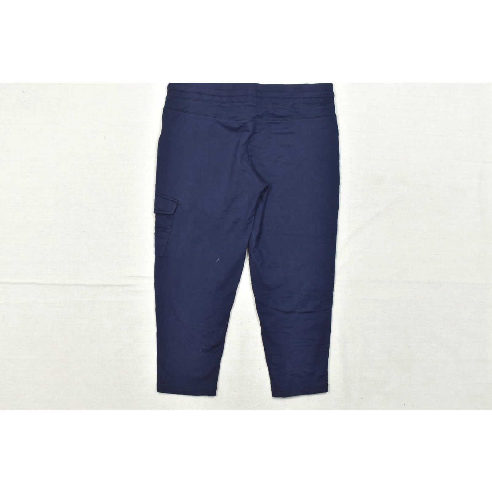 Ralph Lauren Lauren Ralph Lauren Active Women's S Navy Blue Cargo Jogger Sweatpants Drawstring Logo Cotton Blend Tapered Leg Casual Pants Women Size 28" / US 6 / IT 42 - 5 Thumbnail