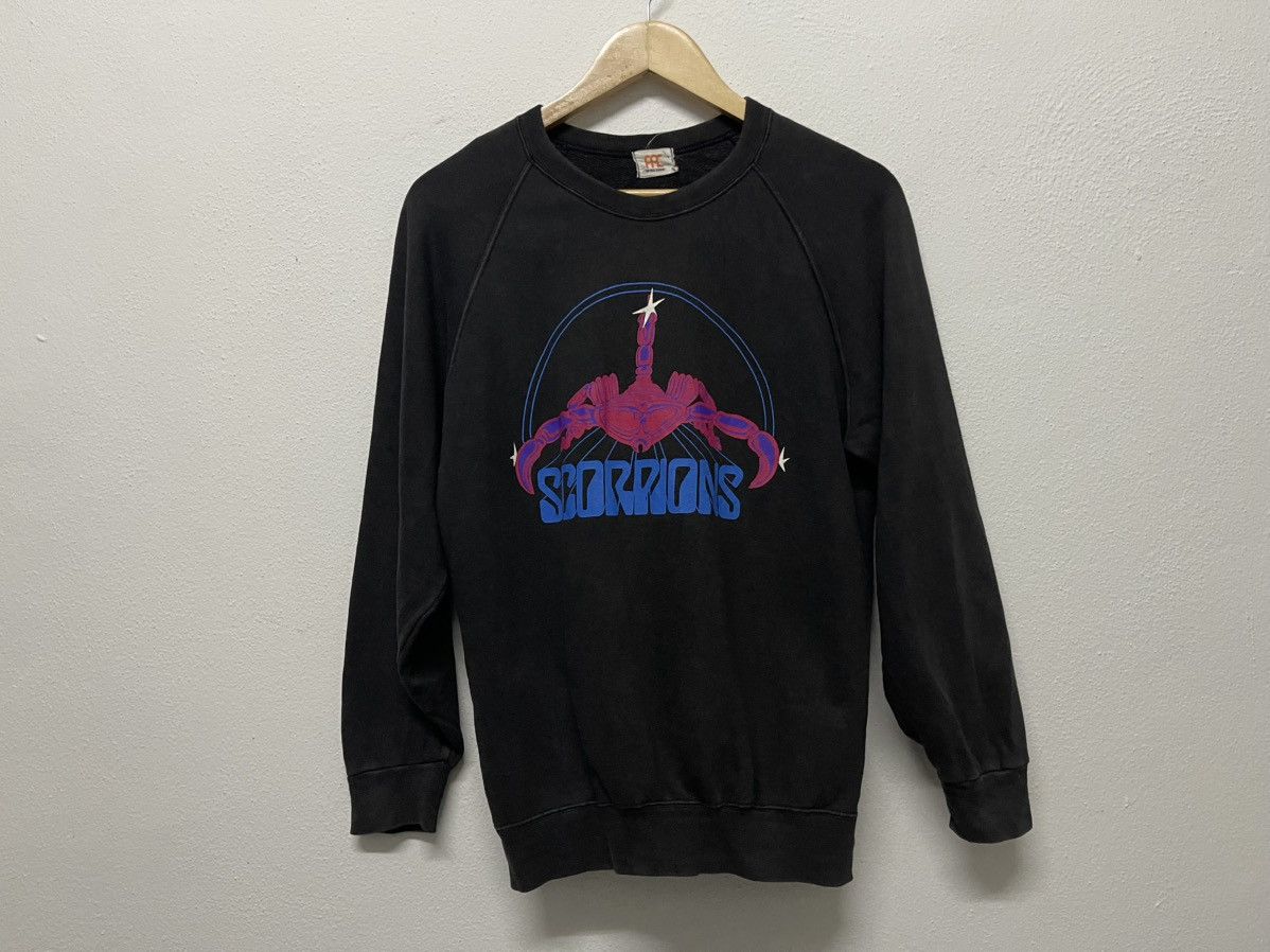Band Tees VINTAGE SCORPIONS JAPAN TOUR 1985 SWEATSHIRT RARE Size US S / EU 44-46 / 1 - 2 Thumbnail