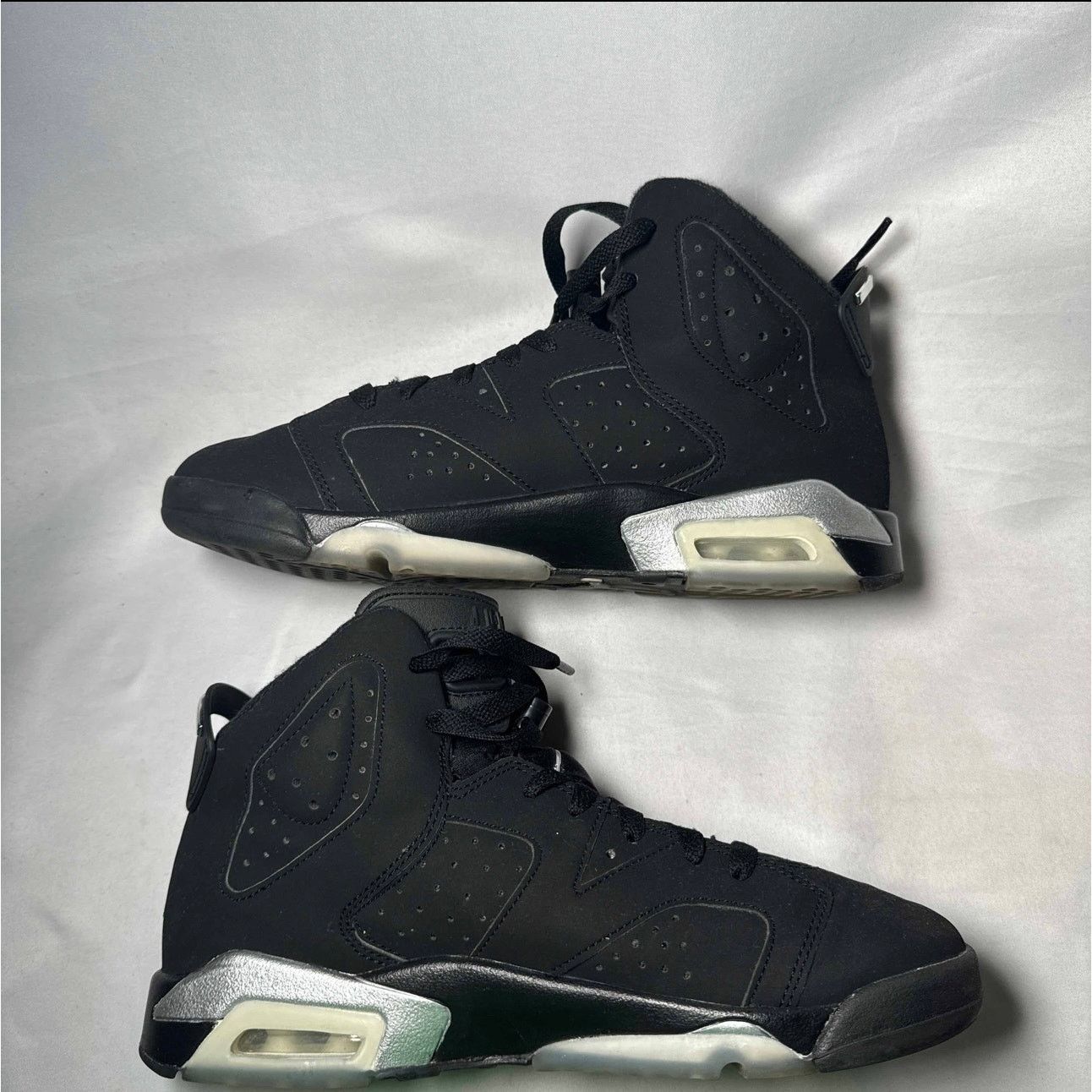 Jordan Brand × Nike Size 6 - Nike Air Jordan 6 Retro GS Chrome Men's Shoes Size US 6 / EU 39 - 3 Thumbnail