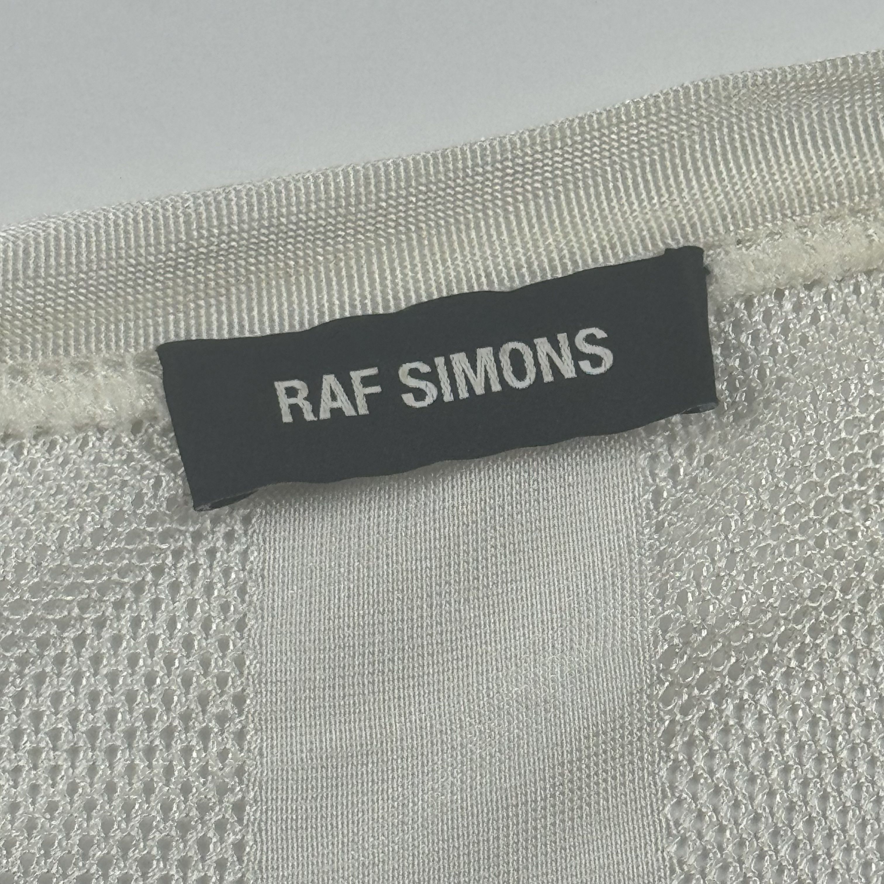 Raf Simons SS18 New Order Mesh Jersey Size US S / EU 44-46 / 1 - 11 Thumbnail