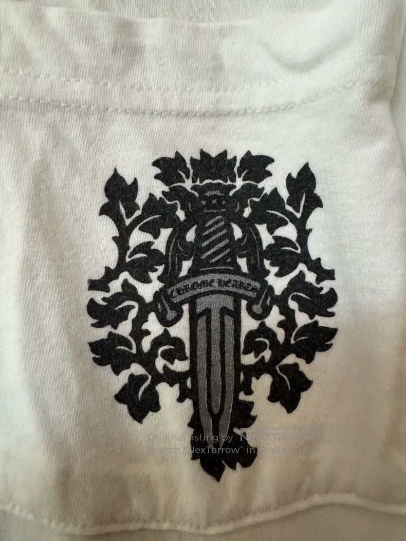 Chrome Hearts CHROME HEARTS Size S White vine sword short sleeve Size S / US 4 / IT 40 - 3 Thumbnail