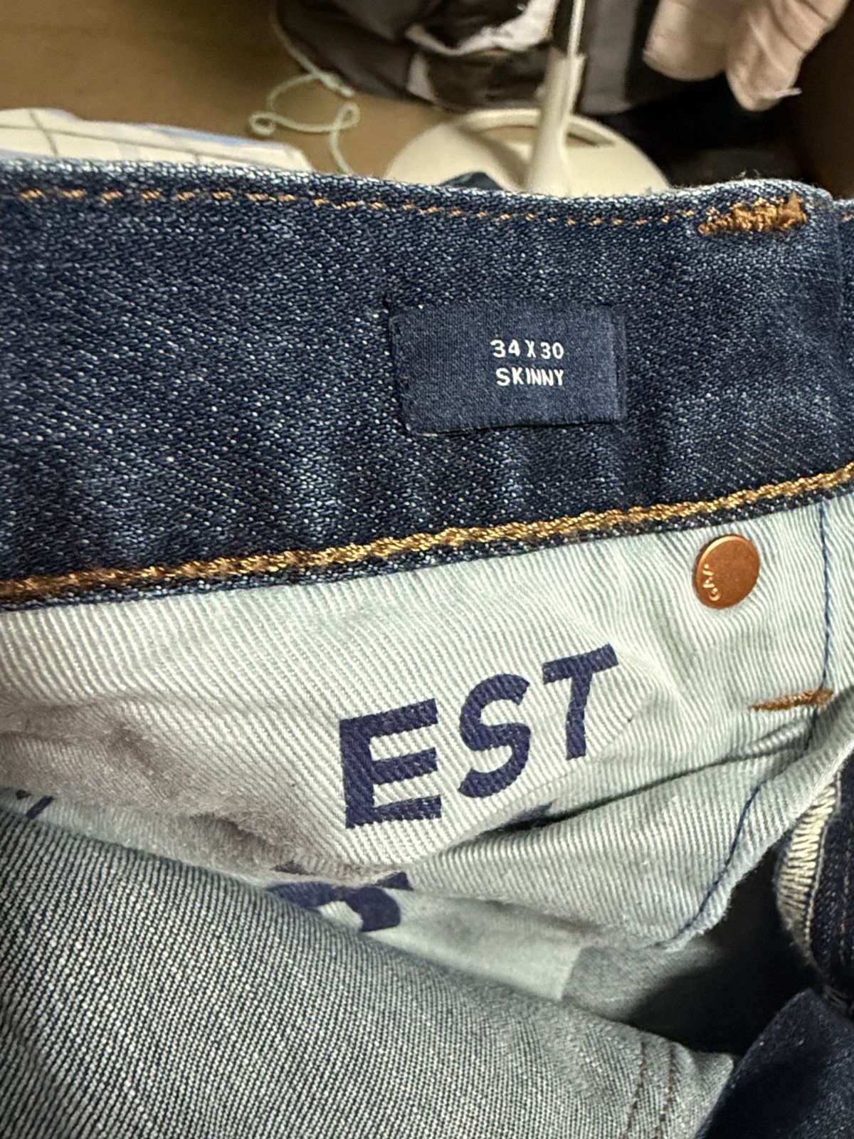 Gap GAP DEMIN BLUE JEANS Size US 34 / EU 50 - 4 Thumbnail