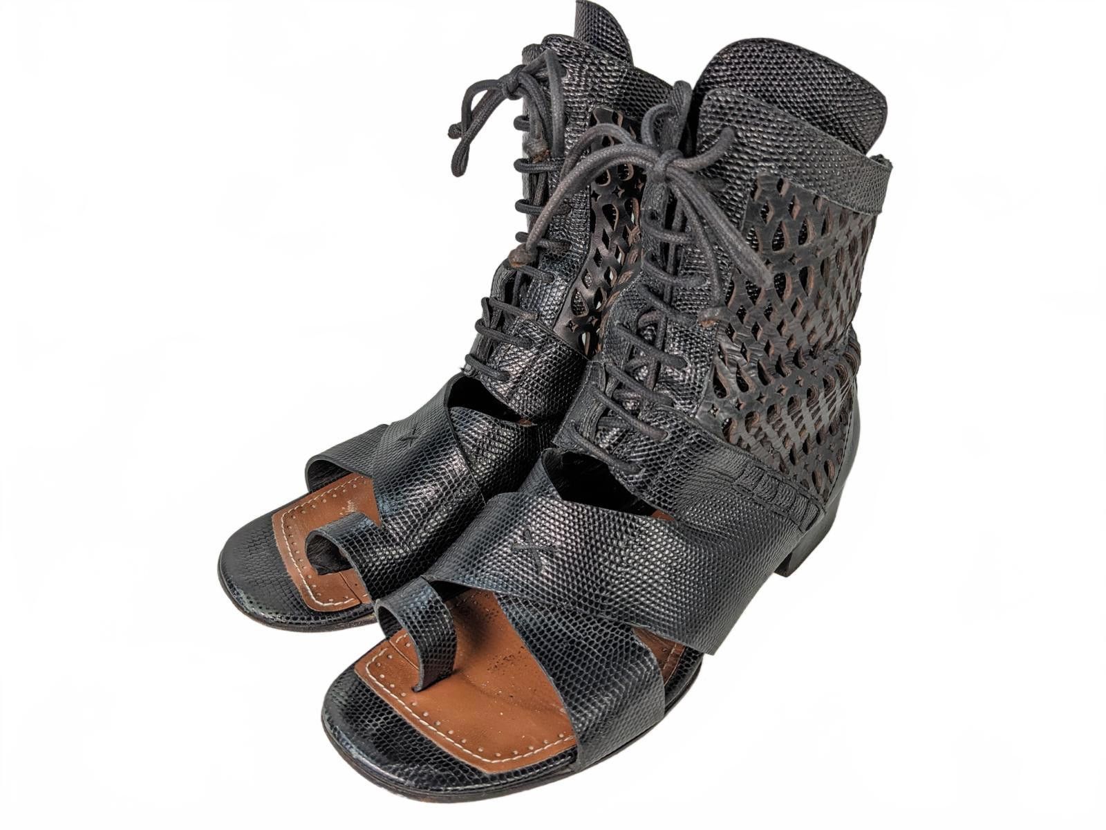 Other Proenza Schouler Italy Women Gladiator Sandals Leather 6.5 Size US 6.5 / IT 36.5 - 2 Thumbnail