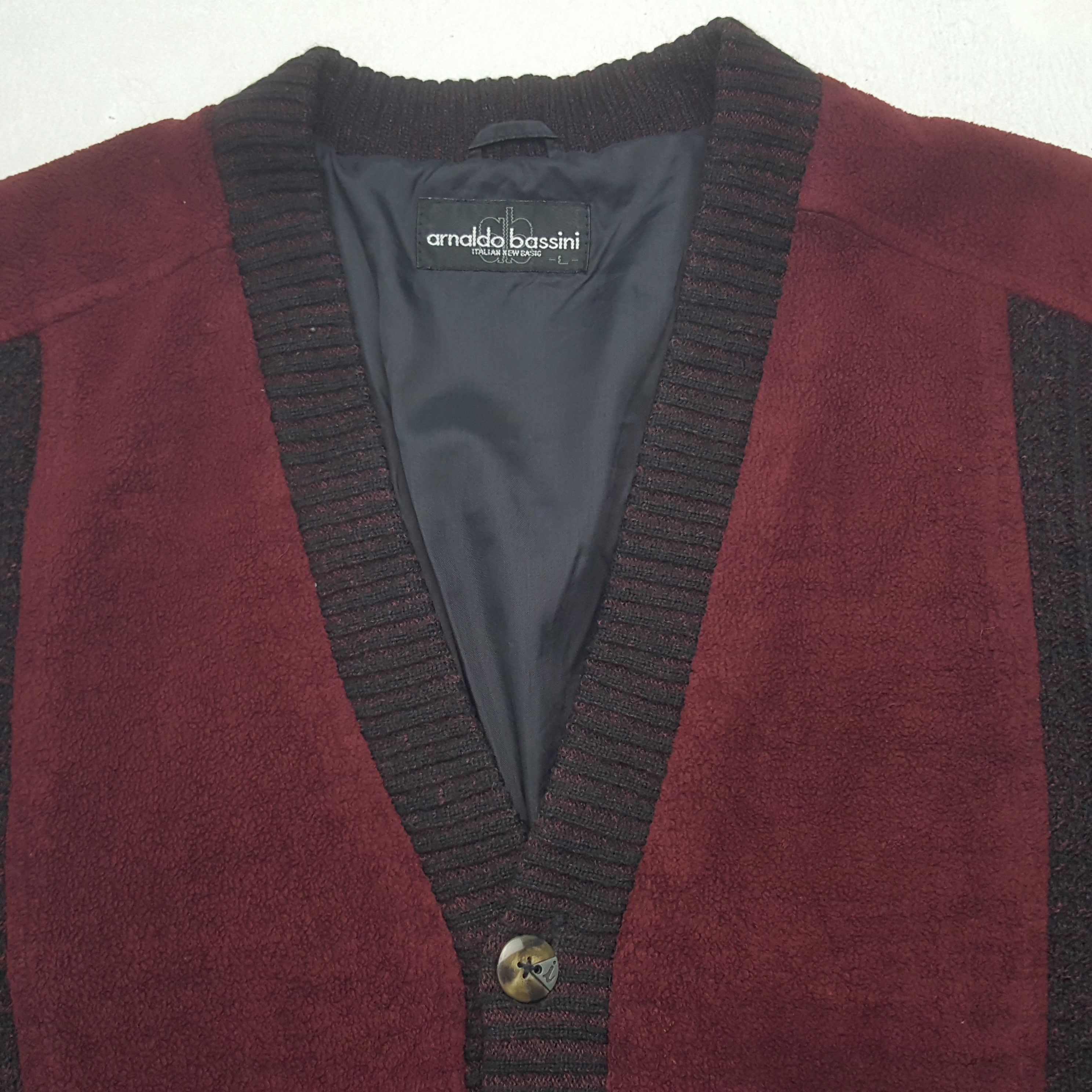Designer Vintage Arnaldo Bassini Designer Varsity Jacket RR20 Size US XL / EU 56 / 4 - 4 Thumbnail