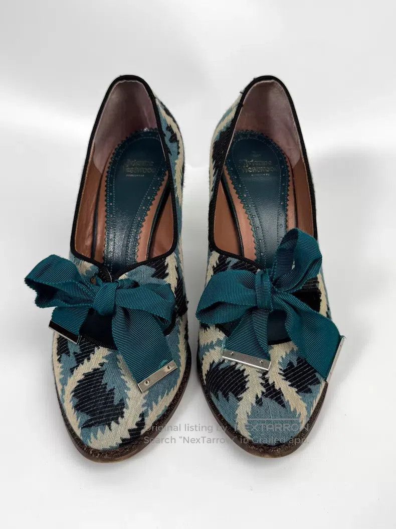 Vivienne Westwood Vivienne Westwood Vintage Pirate Pattern High Heel Shoes/M Size US 4 / IT 34 - 2 Thumbnail
