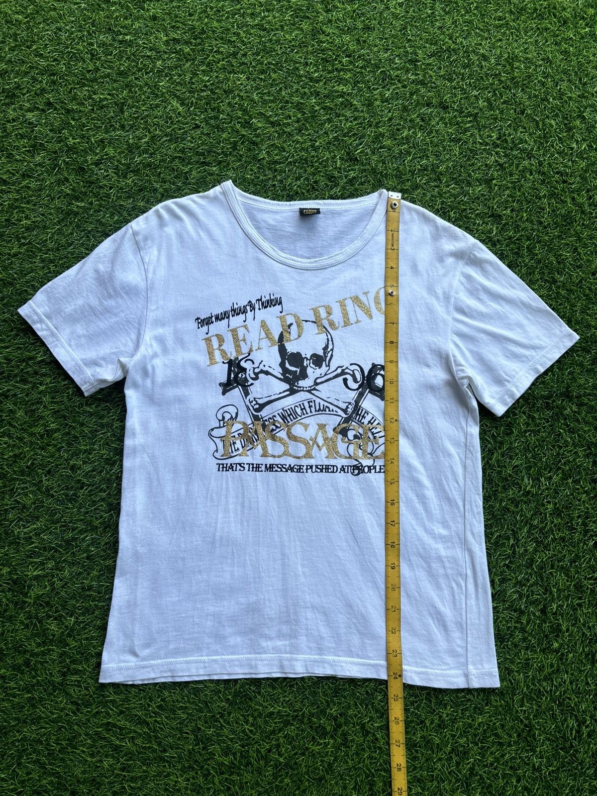 Hysteric Glamour Y2k Corn Flake Skull Punk Style Tshirt Size US M / EU 48-50 / 2 - 8 Thumbnail