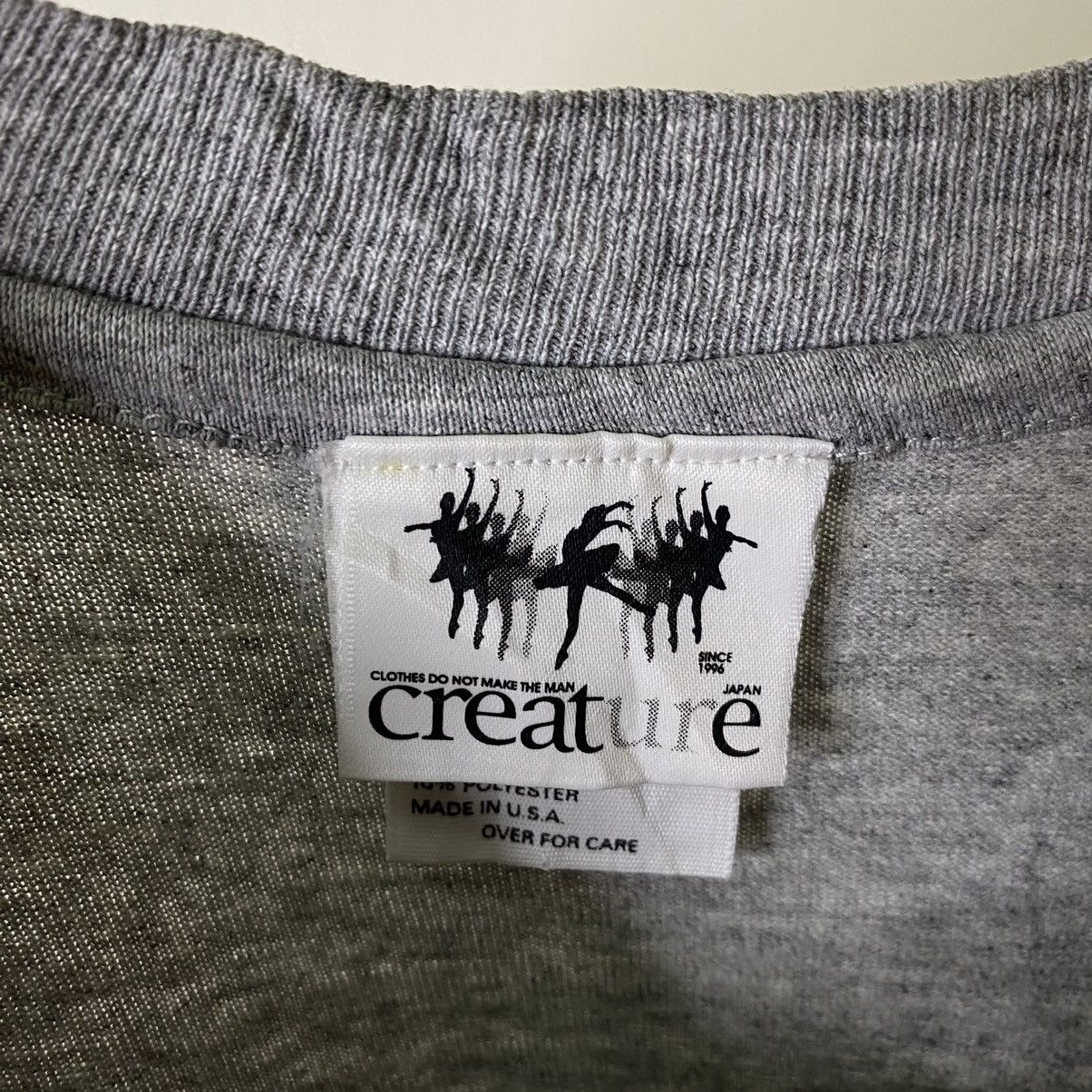 Japanese Brand Vintage 1990s Japanese Brand Creature Made in USA Tee Size US S / EU 44-46 / 1 - 4 Thumbnail