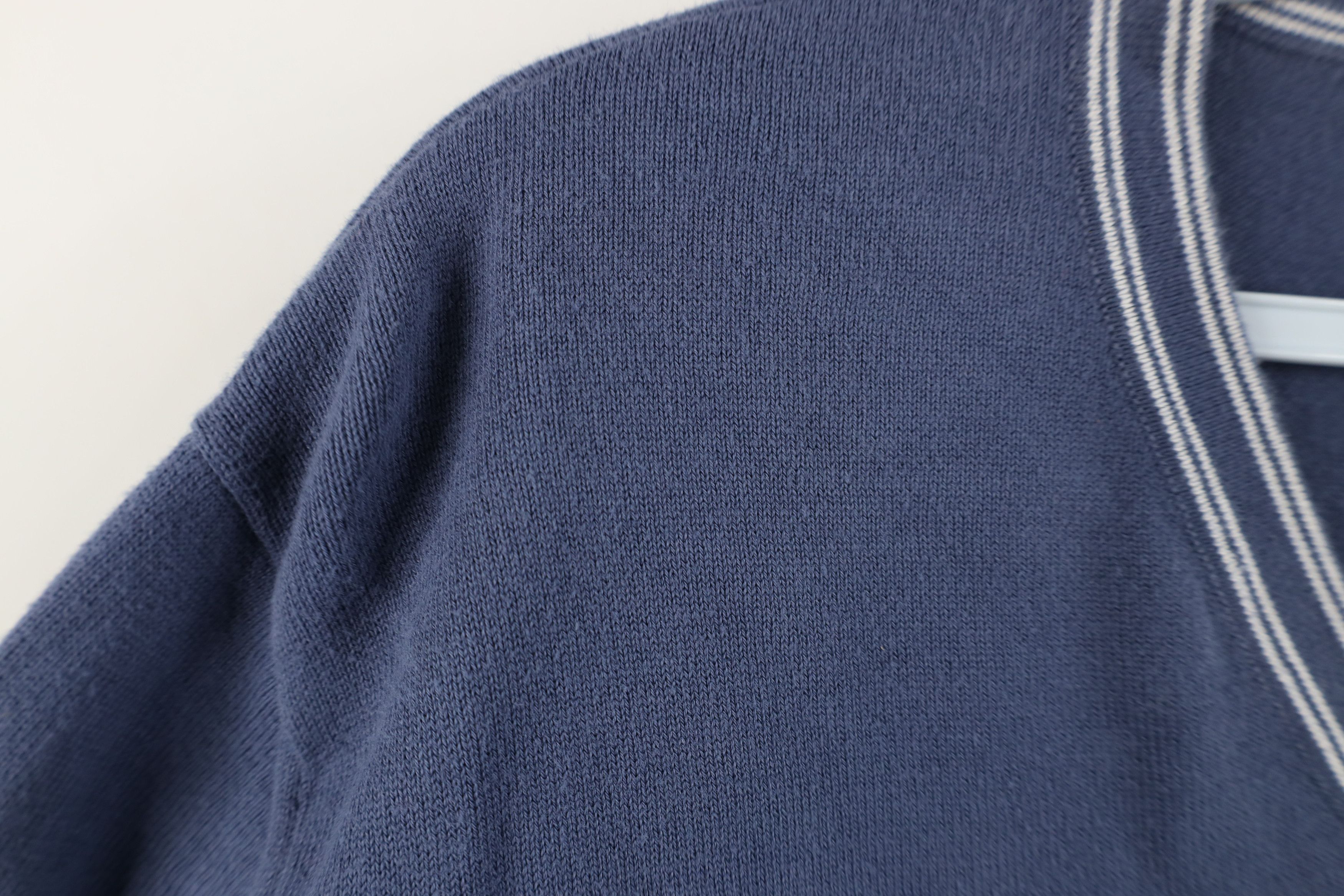 Banana Republic Vintage Y2K Banana Republic Ribbed Knit V-Neck Sweater Size US L / EU 52-54 / 3 - 6 Thumbnail