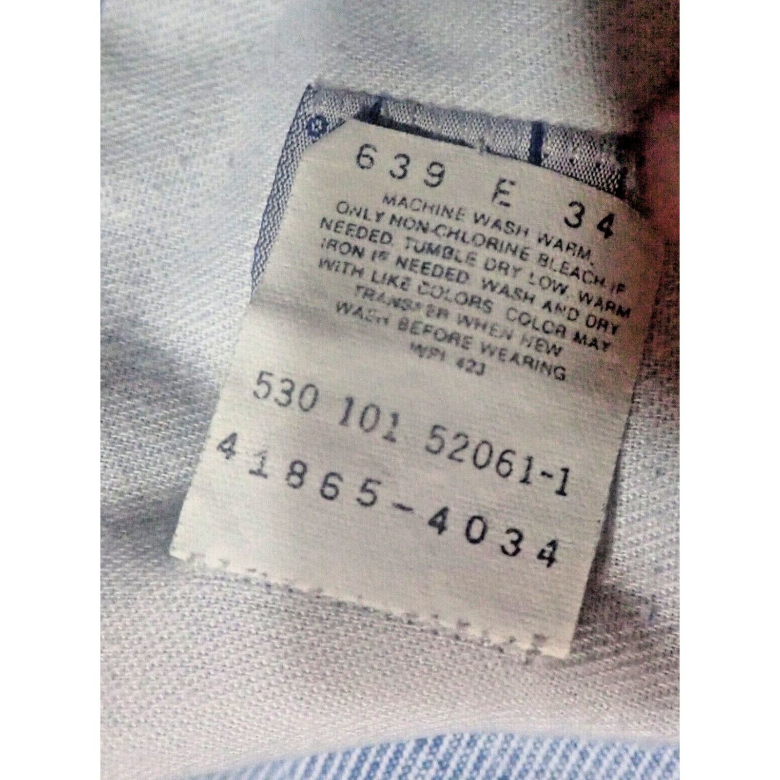 Levi's VINTAGE Levi's Jeans Silver Medal 50X32 Levi's Silver Medal Jeans Blue Denim USA Mens Regular 50X32 5-Pocket Distressed 90s USA Size US 34 / EU 50 - 5 Thumbnail