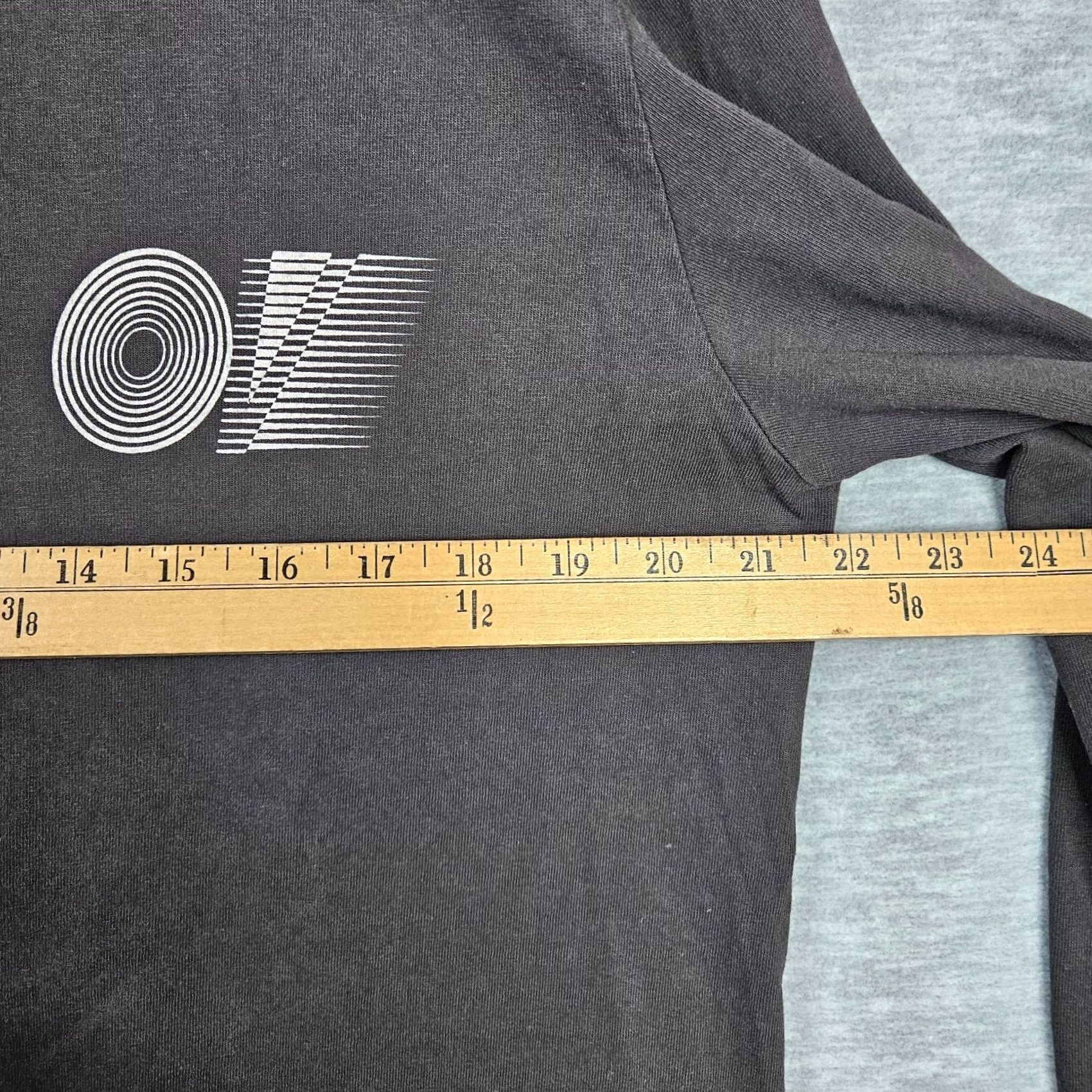 Outdoor Voices Outdoor Voices Men's Long Sleeve T-Shirt Dark Gray Cotton Jersey Crew Neck Size M Size US M / EU 48-50 / 2 - 5 Thumbnail