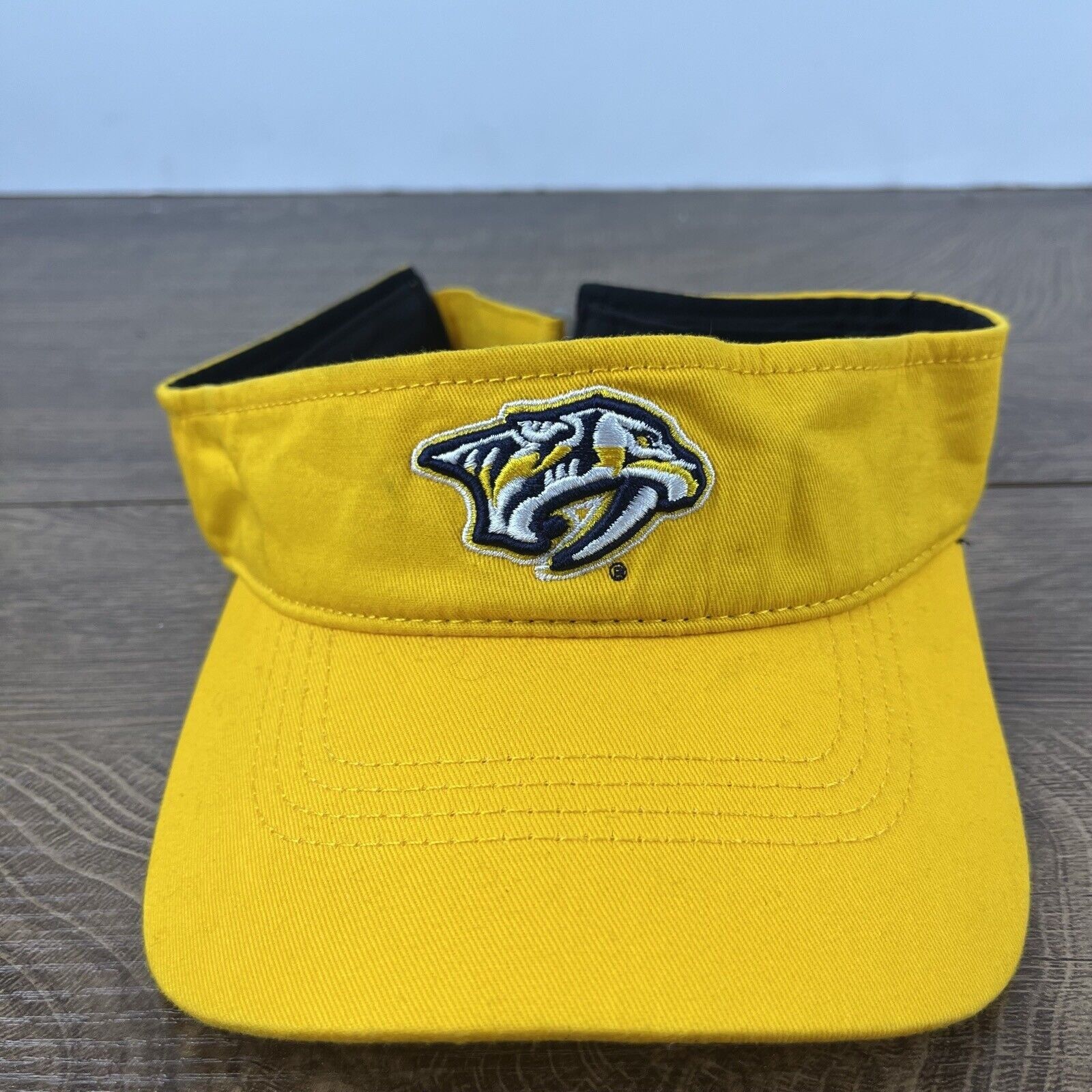 Other Nashville Predators Visor Hat Yellow Cap Hat Adjustable Hat Size ONE SIZE - 2 Thumbnail
