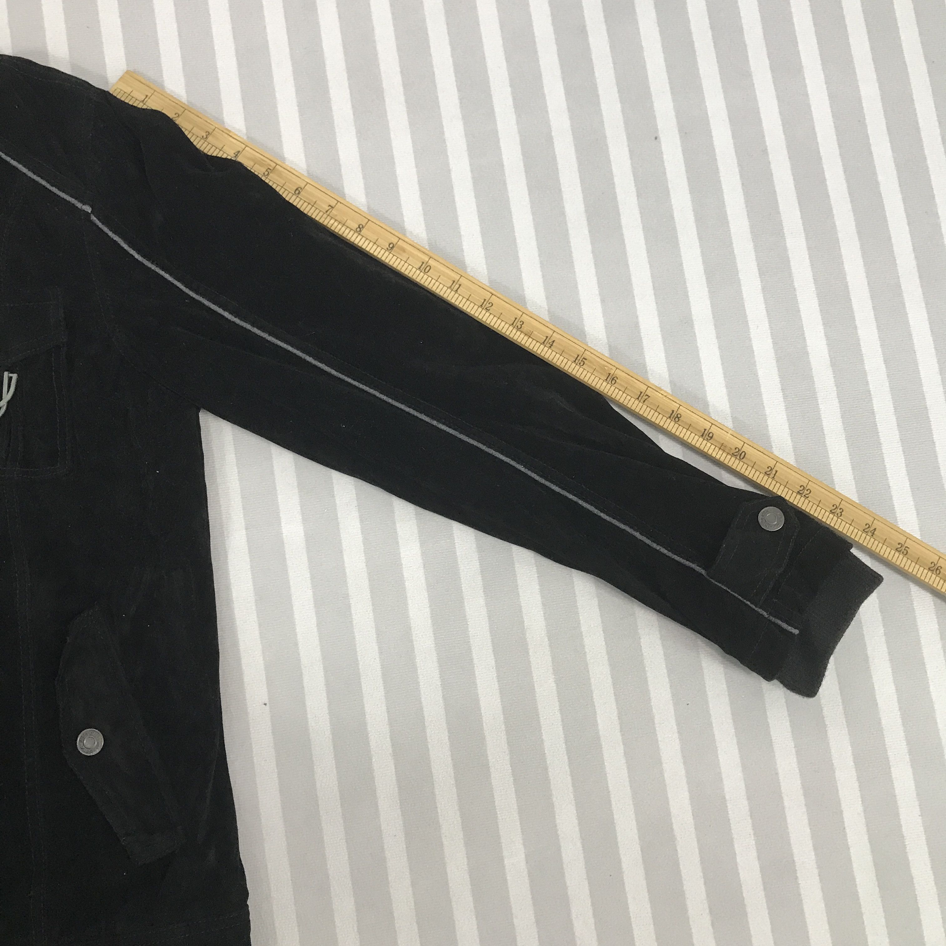 In The Attic × Japanese Brand In The Attic Japan Black Velvet design zipper Jacket Size US L / EU 52-54 / 3 - 6 Thumbnail
