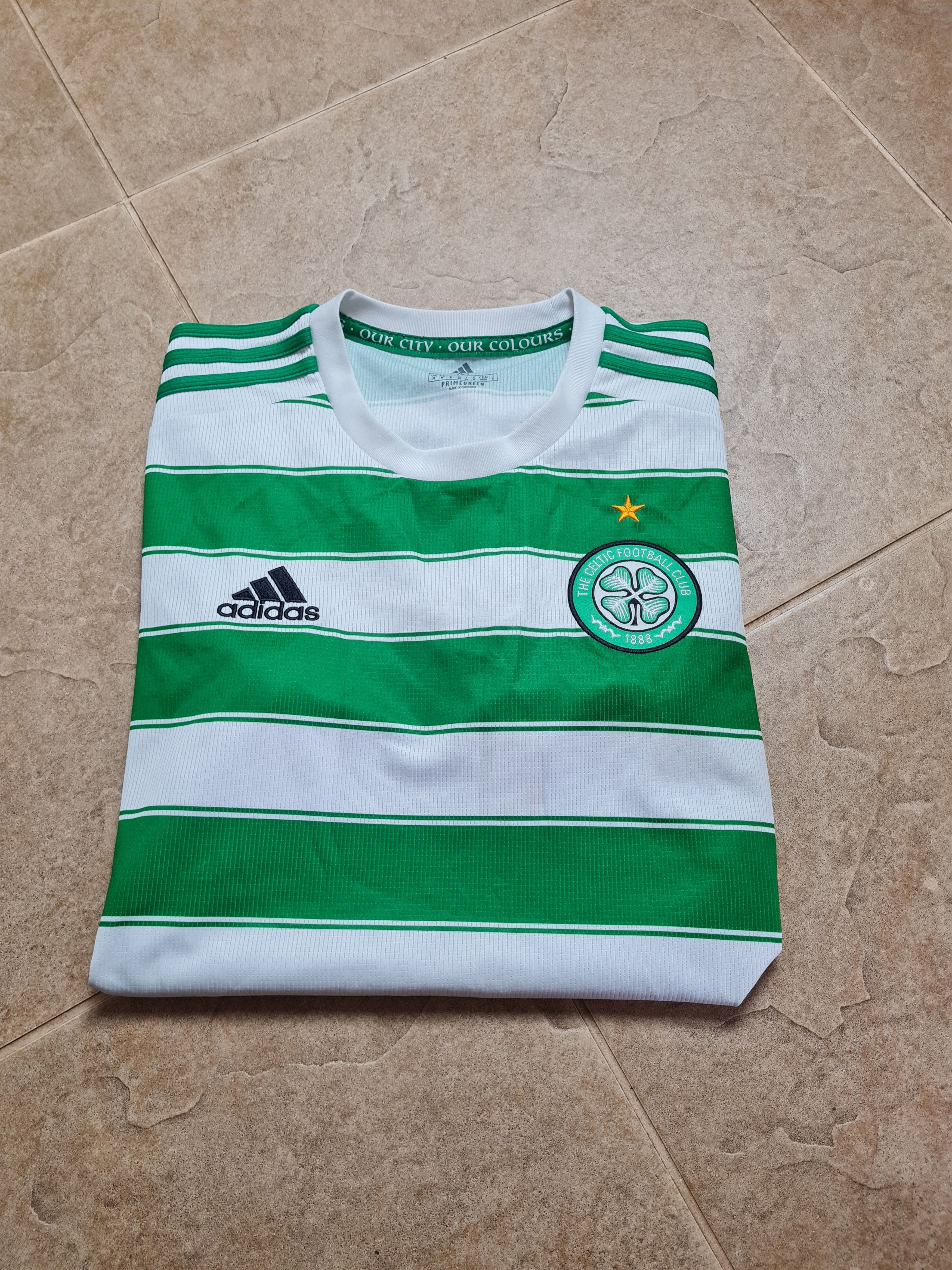 Adidas Jersey Celtic FC #16 Soccer Shirt 20/21 Adidas Trikot Size US M / EU 48-50 / 2 - 15 Thumbnail
