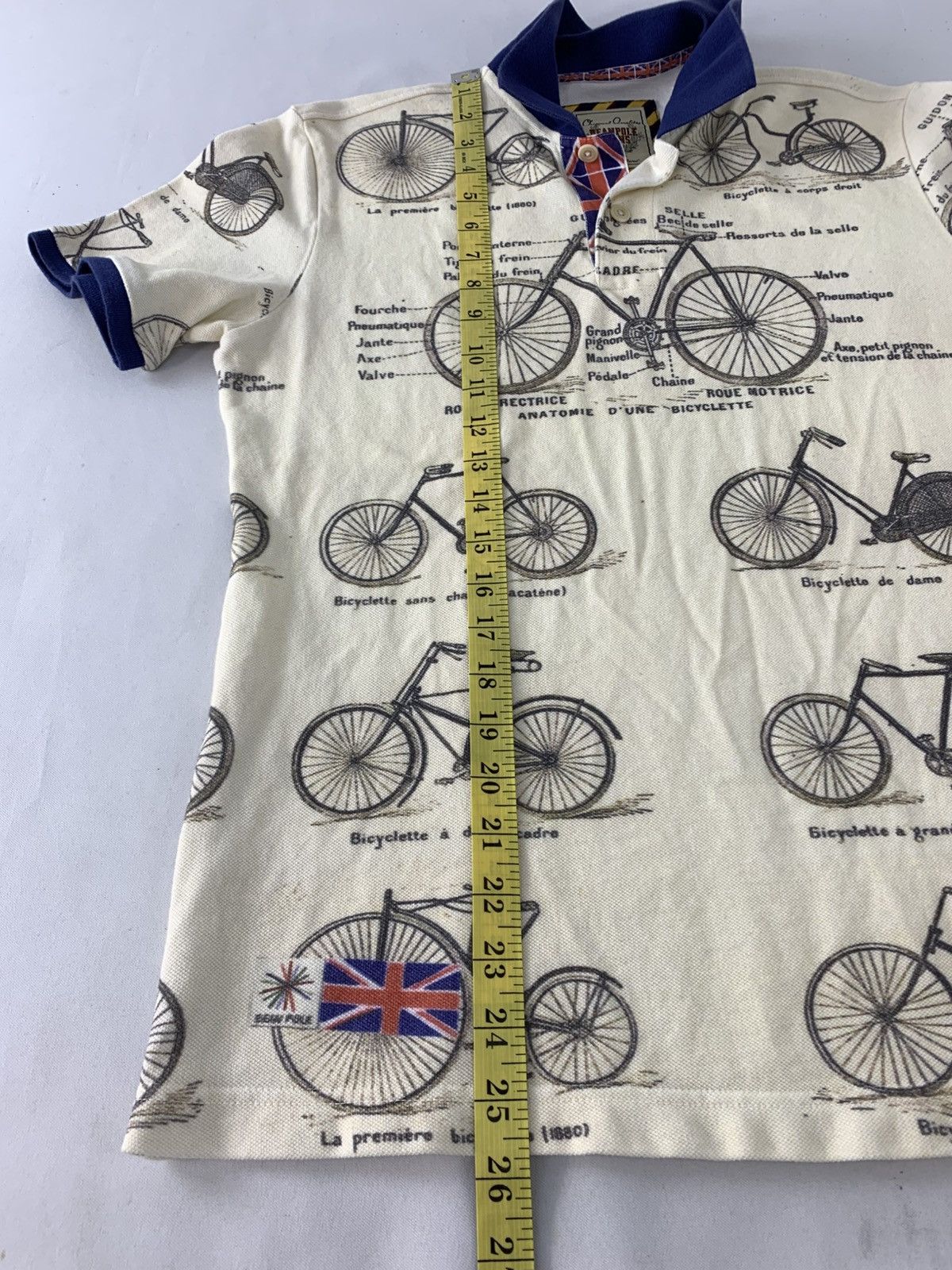 BEANPOLE Beanpole Jeans Anatomie D’une Bicyclette Polo Tee Size US M / EU 48-50 / 2 - 9 Thumbnail