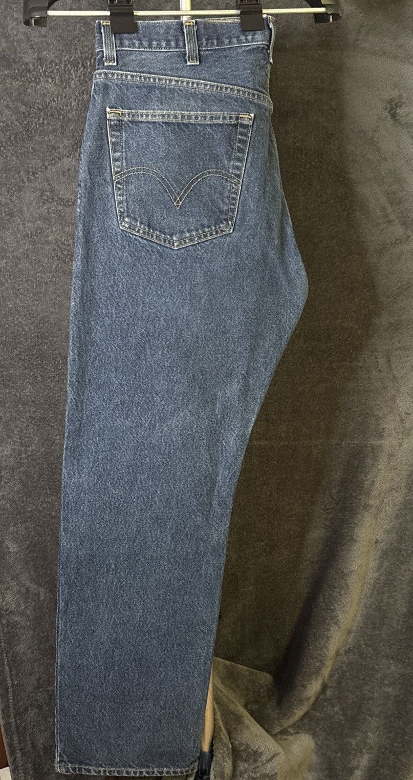 Levi's Levis 505 Mens Blue Denim Jeans Button Size 38 x 32 B7-4 Size US 38 / EU 54 - 9 Thumbnail