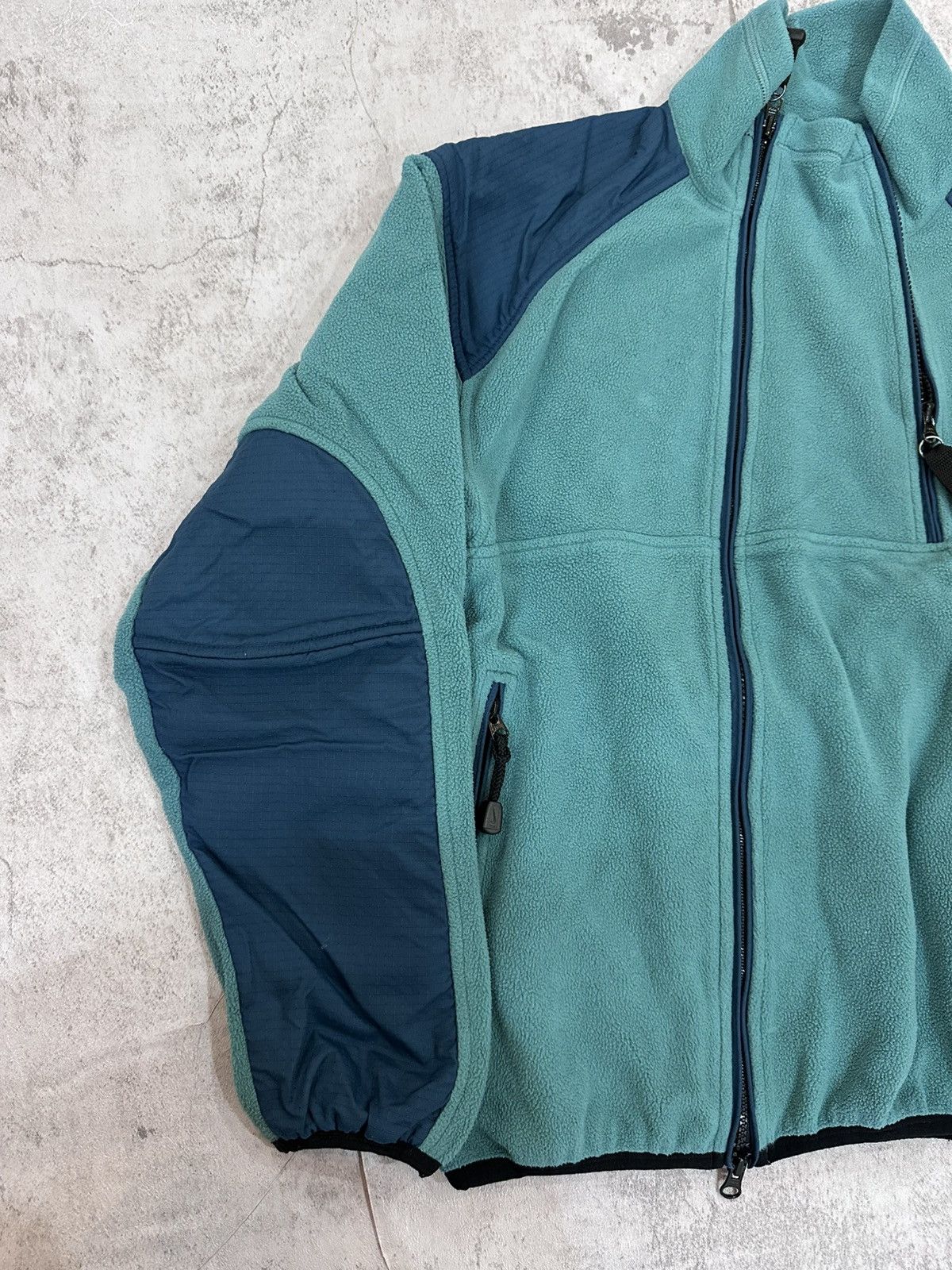 Nike Vintage Nike Dual zip fleece Jacket Size US M / EU 48-50 / 2 - 3 Thumbnail